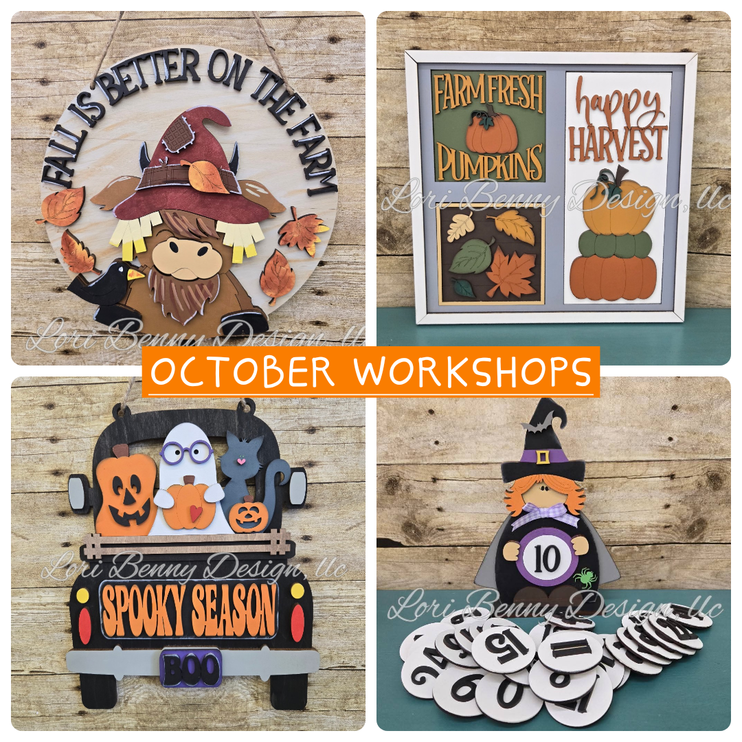 DIY SIGN WORKSHOP 10/2/25 6PM