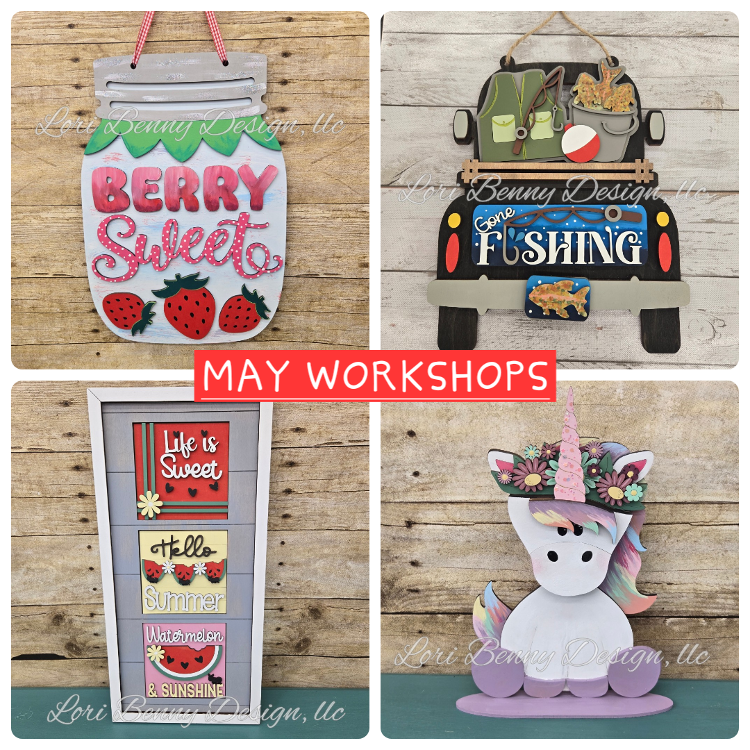 DIY SIGN WORKSHOP 5/14 6pm