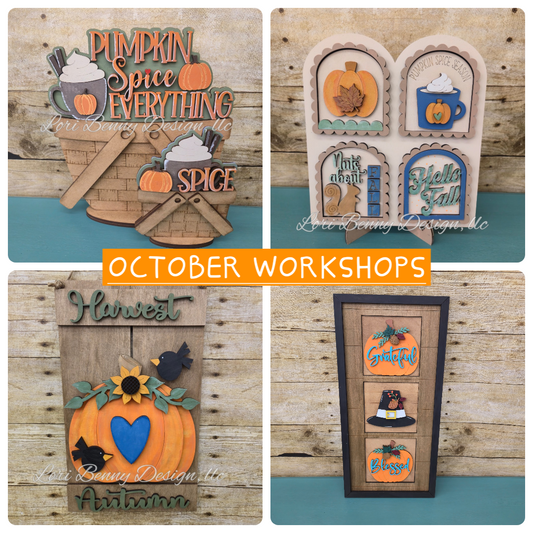 DIY SIGN WORKSHOP 10/15