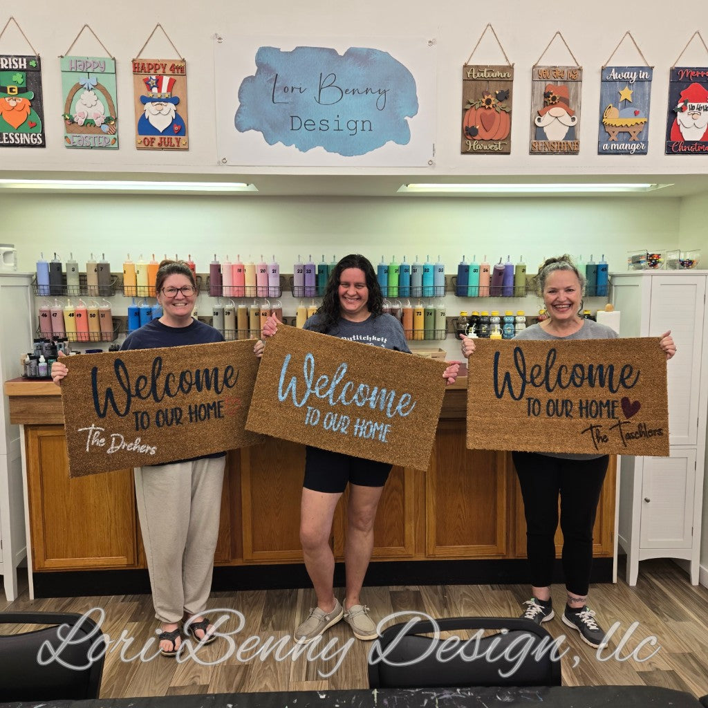 DOORMAT DIY WORKSHOP 4/28 6pm