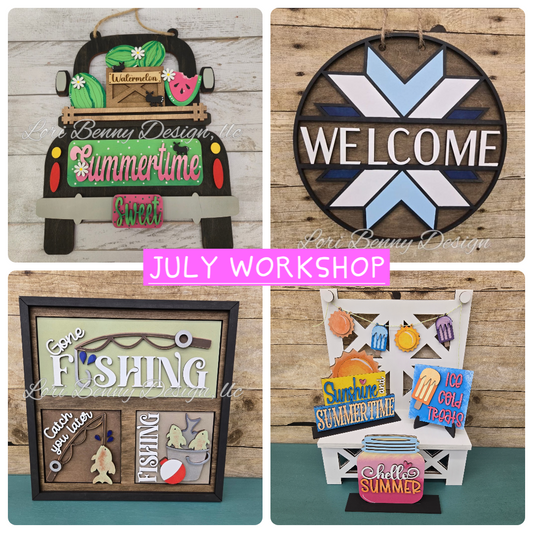 DIY SIGN WORKSHOP 7/16 6pm