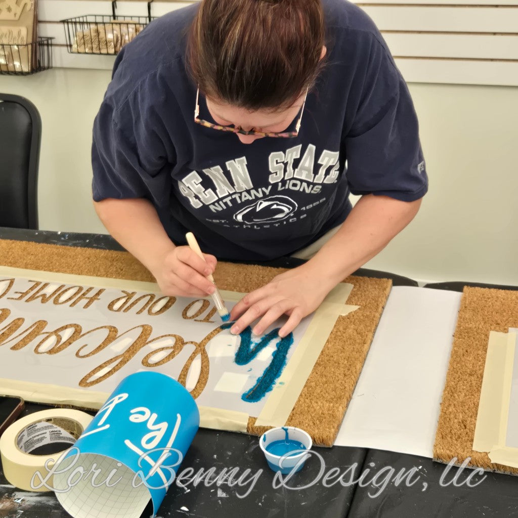 DOORMAT DIY WORKSHOP 4/28 6pm