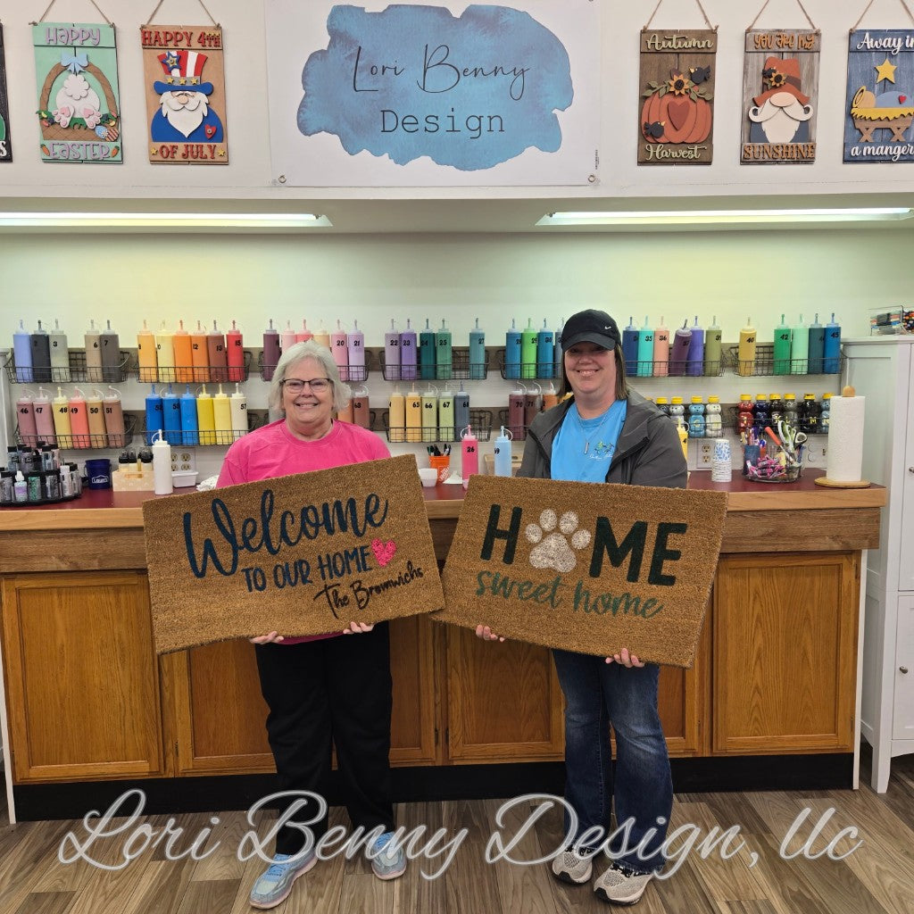 DOORMAT DIY WORKSHOP 4/28 6pm