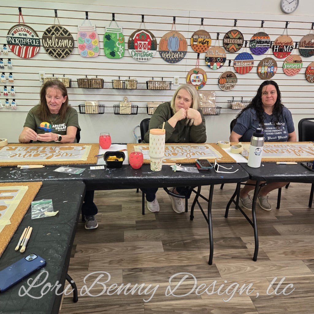 DOORMAT DIY WORKSHOP 4/28 6pm