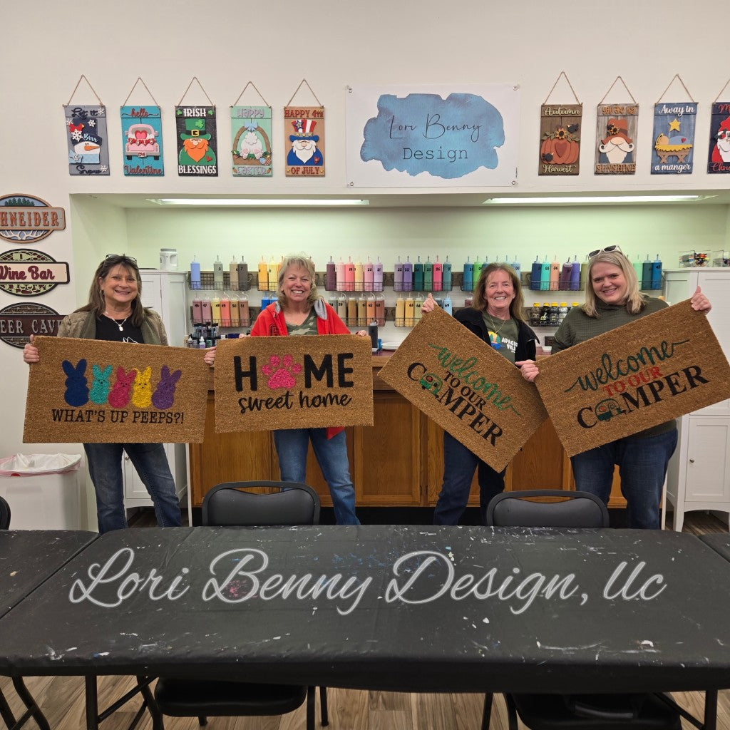 DOORMAT DIY WORKSHOP 4/28 6pm